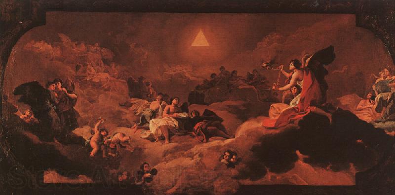 Francisco de Goya The Adoration of the Name of the Lord France oil painting art